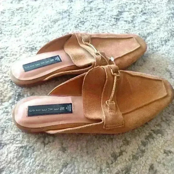 Steven by Steve Madden women's camel Rilee Slip On Mule 8 - Picture 3 of 15